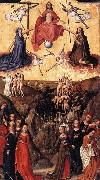 unknow artist Last Judgment and the Wise and Foolish Virgins painting